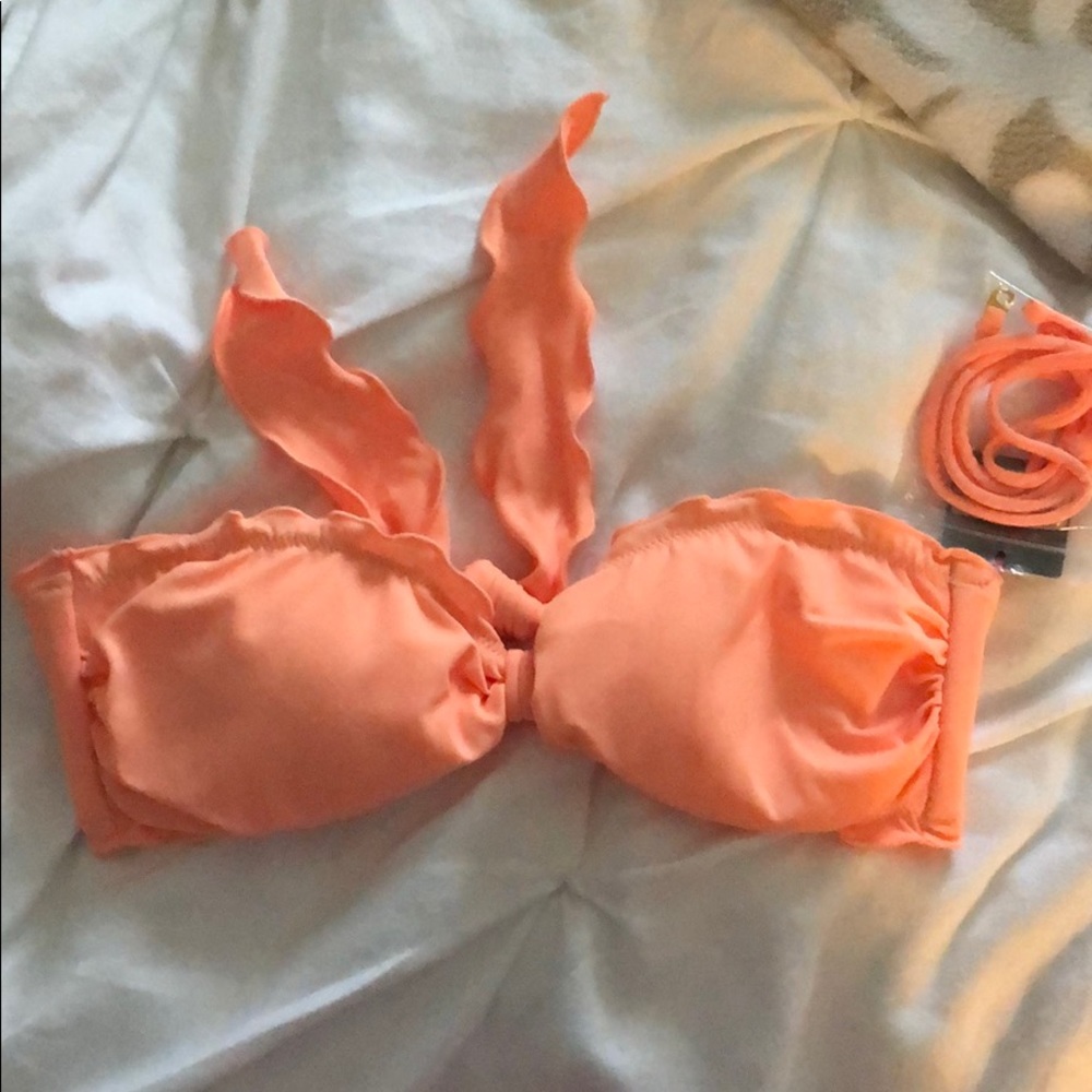 Victoria secret strapless swim suit top